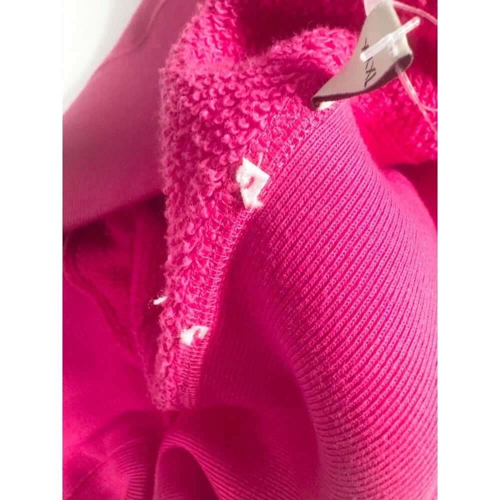 Authentic Gucci Pink Embroidered Teddy Bear Sweater XXXL